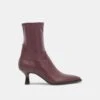 Dolce Vita ARYA BOOTS WINE LEATHER