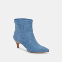 Dolce Vita DEE BOOTIES BLUE DENIM -Dolce Vita DOLCEVITA BOOTS DEE BLUEDENIM 01 d1185e36 20c4 41aa 8703 91a9c84b0933