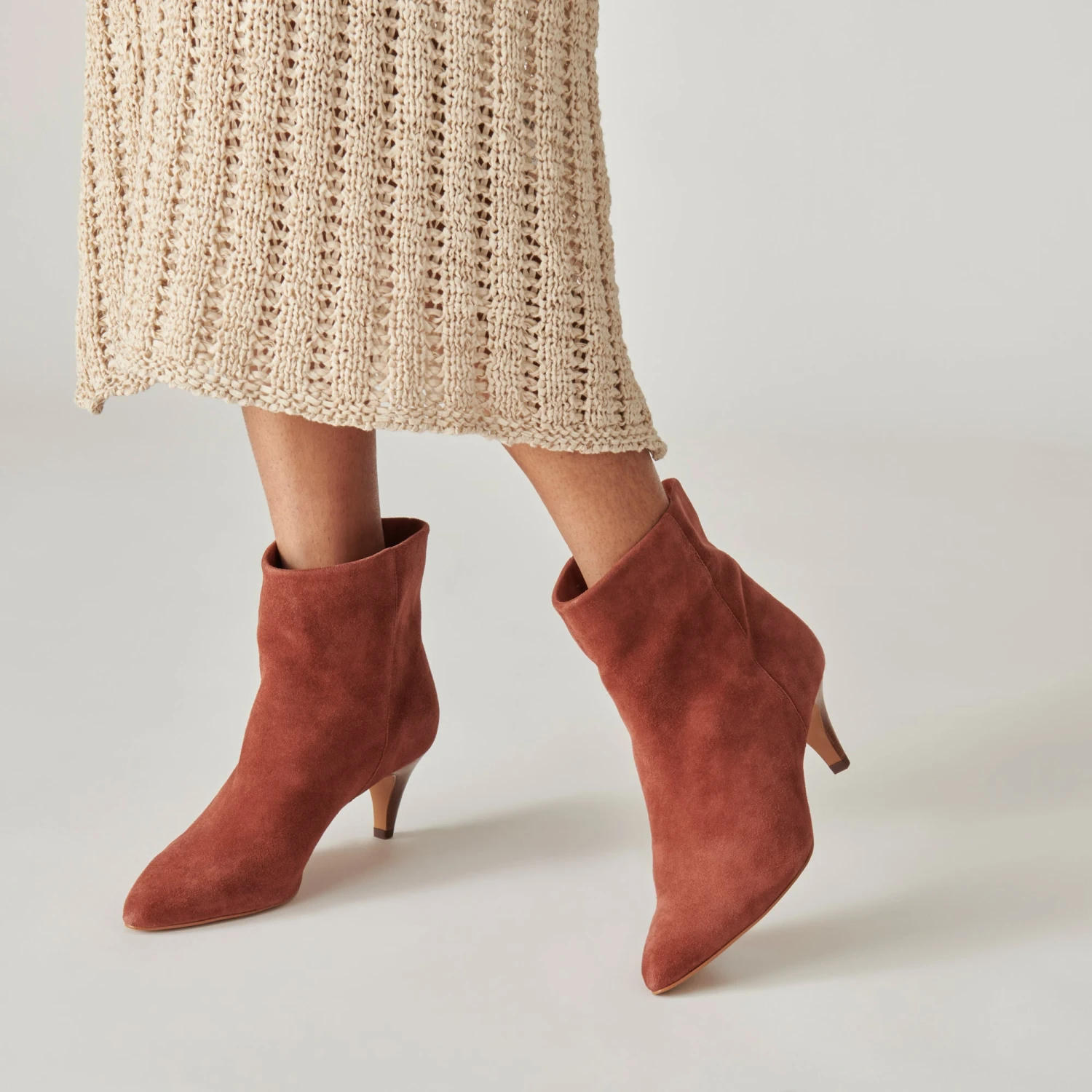 Dolce Vita DEE BOOTIES CINNAMON SUEDE 4 Dolce Vita DEE BOOTIES CINNAMON SUEDE - Image 2