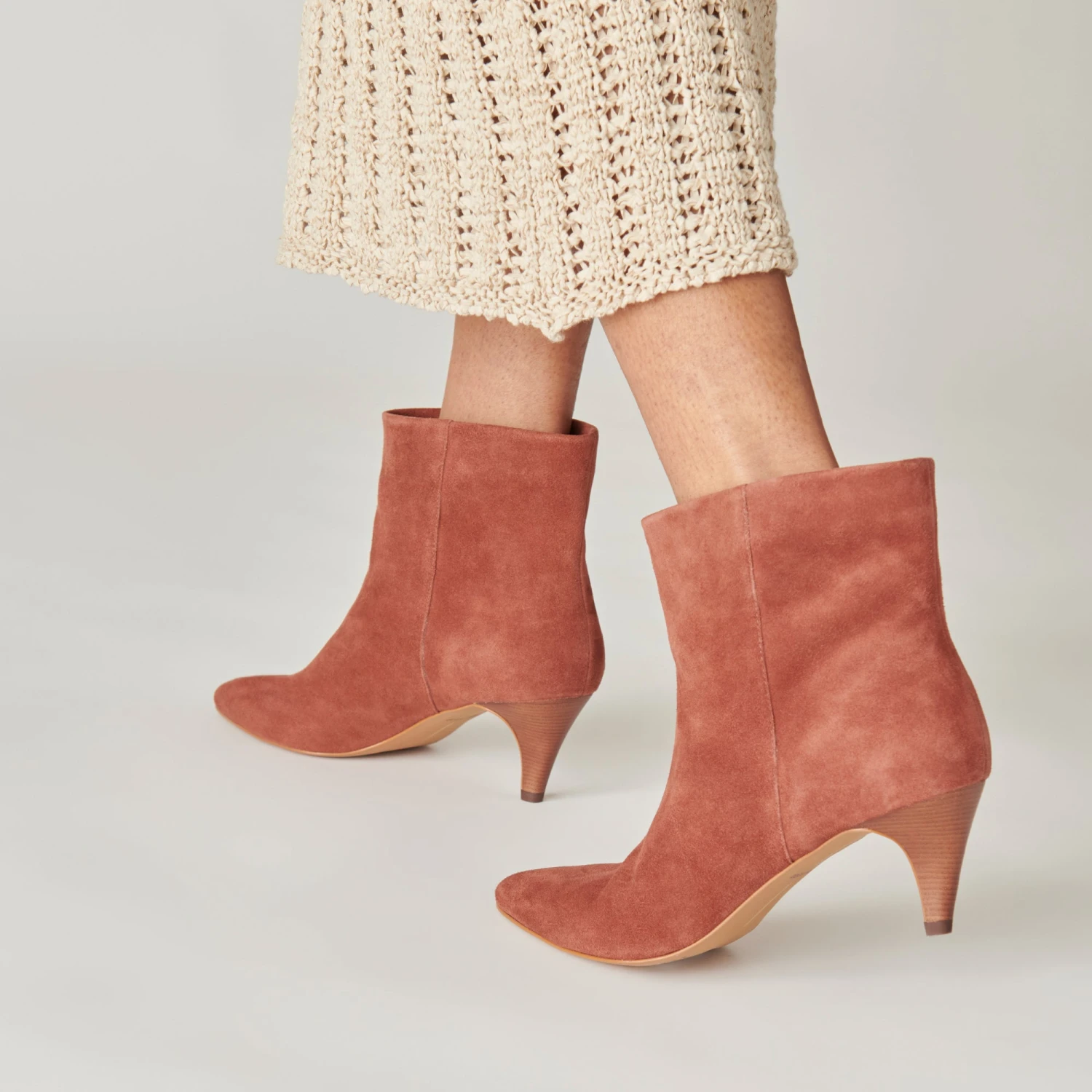 Dolce Vita DEE BOOTIES CINNAMON SUEDE 6 Dolce Vita DEE BOOTIES CINNAMON SUEDE - Image 4