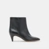 Dolce Vita DEE WIDE BOOTIES JET BLACK LEATHER -Dolce Vita DOLCEVITA BOOTS DEE JETBLACKLEATHER 02 d0326e43 392f 4c30 abd8 e0e07861cd07