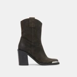 Dolce Vita FALON BOOTS ESPRESSO DISTRESSED LEATHER