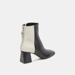 Dolce Vita FIFI H2O BOOTIES BLACK WHITE LEATHER -Dolce Vita DOLCEVITA BOOTS FIFIH2O BLACKWHITELEATHERH2O 03