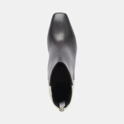 Dolce Vita FIFI H2O BOOTIES BLACK WHITE LEATHER -Dolce Vita DOLCEVITA BOOTS FIFIH2O BLACKWHITELEATHERH2O 06