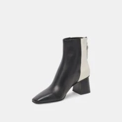 Dolce Vita FIFI H2O BOOTIES BLACK WHITE LEATHER -Dolce Vita DOLCEVITA BOOTS FIFIH2O BLACKWHITELEATHERH2O 08