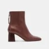 Dolce Vita FIFI H2O BOOTIES CHOCOLATE LEATHER -Dolce Vita DOLCEVITA BOOTS FIFIH2O CHOCOLATELEATHERH2O 02