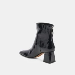 Dolce Vita FIFI H2O BOOTIES MIDNIGHT CRINKLE PATENT -Dolce Vita DOLCEVITA BOOTS FIFIH2O MIDNIGHTCRINKLEPATENTH2O 09