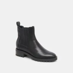 Dolce Vita FRAYA H2O BOOTIES BLACK LEATHER -Dolce Vita DOLCEVITA BOOTS FRAYAH2O BLACKLEATHERH2O 01