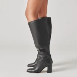 Dolce Vita FYNN BOOTS ONYX LEATHER 16 Dolce Vita FYNN BOOTS ONYX LEATHER -Dolce Vita DOLCEVITA BOOTS FYNN ONYXLEATHER ONFOOT 2