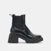 Dolce Vita HAWK H2O BOOTIES MIDNIGHT CRINKLE PATENT -Dolce Vita DOLCEVITA BOOTS HAWKH2O MIDNIGHTCRINKLEPATENTH2O 02