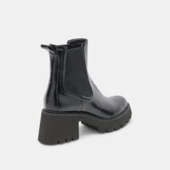 Dolce Vita HAWK H2O BOOTIES MIDNIGHT CRINKLE PATENT -Dolce Vita DOLCEVITA BOOTS HAWKH2O MIDNIGHTCRINKLEPATENTH2O 03