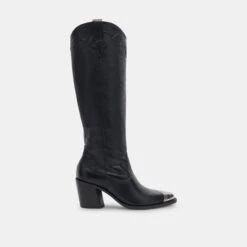 New Products 21 Dolce Vita KAMRYN BOOTS BLACK LEATHER
