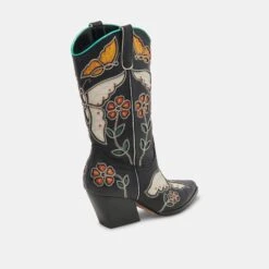 Dolce Vita LELOU BOOTS BLACK MULTI LEATHER -Dolce Vita DOLCEVITA BOOTS LELOU BLACKMULTILEATHER 03