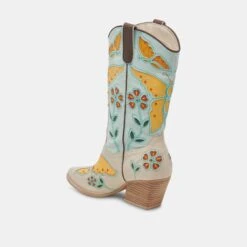 Dolce Vita LELOU BOOTS IVORY MULTI LEATHER -Dolce Vita DOLCEVITA BOOTS LELOU IVORYMULTILEATHER 09