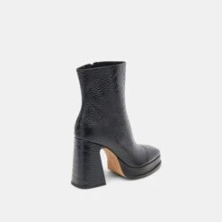 Dolce Vita LOCHLY BOOTS NOIR EMBOSSED LEATHER 12 Dolce Vita LOCHLY BOOTS NOIR EMBOSSED LEATHER -Dolce Vita DOLCEVITA BOOTS LOCHLY NOIREMBOSSEDLEATHER 03 6a12e1de 480c 473c aeca df68c1361875