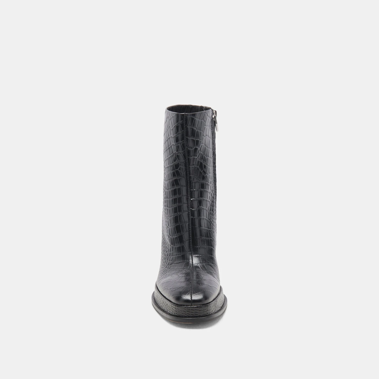 Dolce Vita LOCHLY BOOTS NOIR EMBOSSED LEATHER 9 Dolce Vita LOCHLY BOOTS NOIR EMBOSSED LEATHER - Image 7