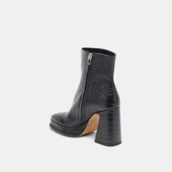 Dolce Vita LOCHLY BOOTS NOIR EMBOSSED LEATHER 14 Dolce Vita LOCHLY BOOTS NOIR EMBOSSED LEATHER -Dolce Vita DOLCEVITA BOOTS LOCHLY NOIREMBOSSEDLEATHER 07 7ec664a5 6b44 4472 ab6f f1352a147d3d