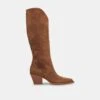 Dolce Vita RAJ WIDE CALF BOOTS BROWN SUEDE -Dolce Vita DOLCEVITA BOOTS RAJ BROWNSUEDE 02 e5a0f107 86fd 4902 8e72 13fbd97fcf07
