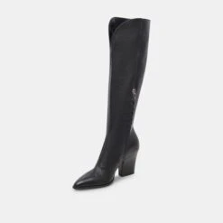 Dolce Vita ROCKY BOOTS BLACK LEATHER -Dolce Vita DOLCEVITA BOOTS ROCKY BLACKLEATHER 08