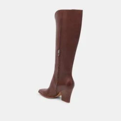 Dolce Vita ROCKY BOOTS CHOCOLATE DRITAN LEATHER -Dolce Vita DOLCEVITA BOOTS ROCKY CHOCOLATEDRITANLEATHER 09