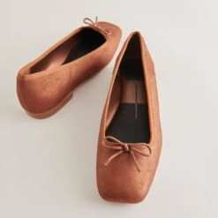 Dolce Vita ANISA BALLET FLATS COPPER METALLIC SUEDE -Dolce Vita DOLCEVITA FLATS ANISA COPPERMETALLICSUEDE 1