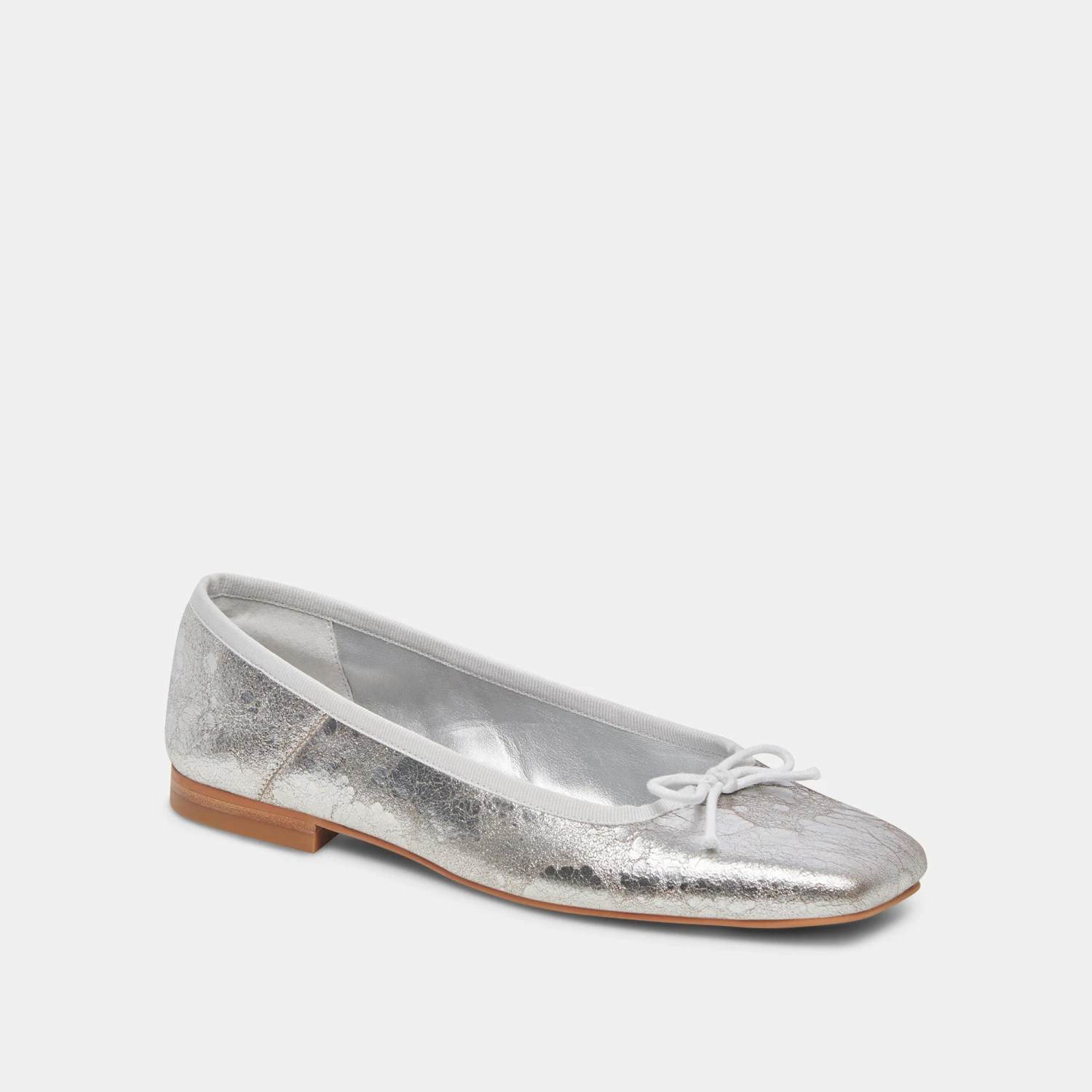 Dolce Vita ANISA BALLET FLATS SILVER DISTRESSED LEATHER 13 Dolce Vita ANISA BALLET FLATS SILVER DISTRESSED LEATHER - Image 11