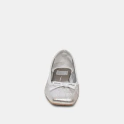 Dolce Vita ANISA BALLET FLATS SILVER DISTRESSED LEATHER 32 Dolce Vita ANISA BALLET FLATS SILVER DISTRESSED LEATHER -Dolce Vita DOLCEVITA FLATS ANISA SILVERDESTRESSEDLEATHER 04