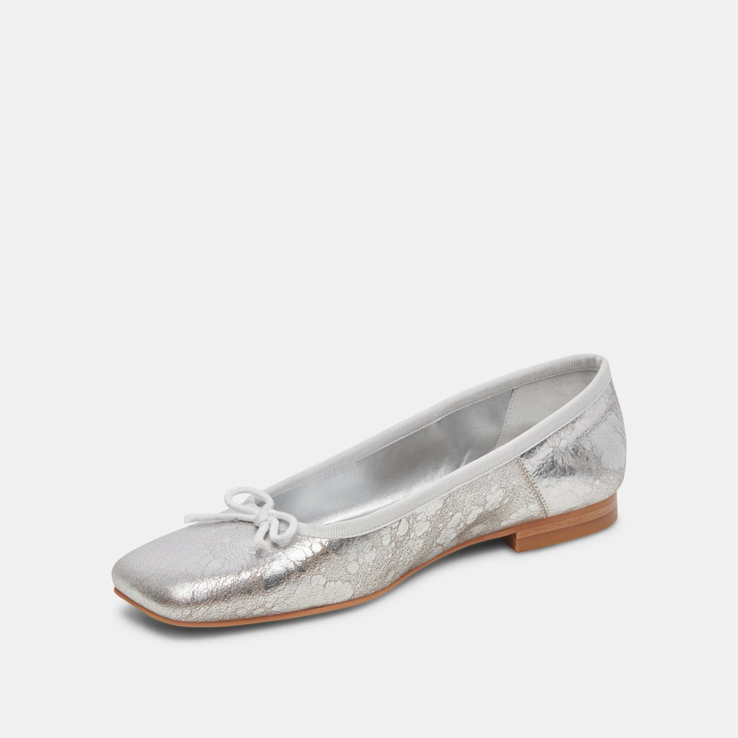 Dolce Vita ANISA BALLET FLATS SILVER DISTRESSED LEATHER 12 Dolce Vita ANISA BALLET FLATS SILVER DISTRESSED LEATHER - Image 10