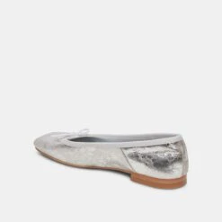 Dolce Vita ANISA BALLET FLATS SILVER DISTRESSED LEATHER 31 Dolce Vita ANISA BALLET FLATS SILVER DISTRESSED LEATHER -Dolce Vita DOLCEVITA FLATS ANISA SILVERDESTRESSEDLEATHER 09