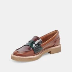 Dolce Vita ARABEL LOAFERS BURGUNDY MULTI PATENT LEATHER -Dolce Vita DOLCEVITA FLATS ARABEL BURGUNDYMULTIPATENTLEATHER 08