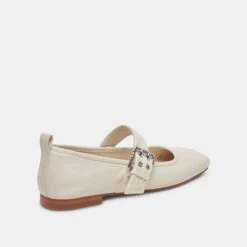 Dolce Vita ARORA BALLET FLATS IVORY CRINKLE PATENT -Dolce Vita DOLCEVITA FLATS ARORA IVORYCRINKLEPATENT 03