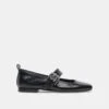 Dolce Vita ARORA BALLET FLATS MIDNIGHT CRINKLE PATENT -Dolce Vita DOLCEVITA FLATS ARORA MIDNIGHTCRINKLEPATENT 02