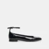 Dolce Vita ASHYA BALLET FLATS MIDNIGHT CRINKLE PATENT