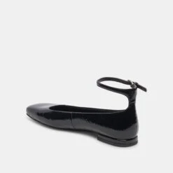 Dolce Vita ASHYA BALLET FLATS MIDNIGHT CRINKLE PATENT -Dolce Vita DOLCEVITA FLATS ASHYA MIDNIGHTCRINKLEPATENT 09