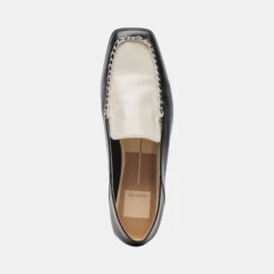 Dolce Vita BENY FLATS WHITE BLACK CRINKLE PATENT -Dolce Vita DOLCEVITA FLATS BENY WHITEBLACKCRINKLEPATENT 06