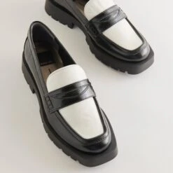 Dolce Vita ELIAS FLATS BLACK WHITE CRINKLE PATENT