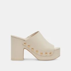 Dolce Vita EMOL HEELS OFF WHITE LEATHER -Dolce Vita DOLCEVITA FLATS EMOL OFFWHITELEATHER 02