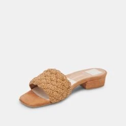 Dolce Vita FRAZ SANDALS TAN MULTI WOVEN -Dolce Vita DOLCEVITA FLATS FRAZ TANMULTIWOVEN 08