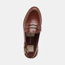 Dolce Vita HARDI LOAFERS BROWN CRINKLE PATENT -Dolce Vita DOLCEVITA FLATS HARDI BROWNCRINKLEPATENT 06
