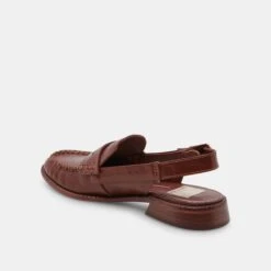 Dolce Vita HARDI LOAFERS BROWN CRINKLE PATENT -Dolce Vita DOLCEVITA FLATS HARDI BROWNCRINKLEPATENT 08
