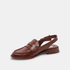 Dolce Vita HARDI LOAFERS BROWN CRINKLE PATENT -Dolce Vita DOLCEVITA FLATS HARDI BROWNCRINKLEPATENT 09