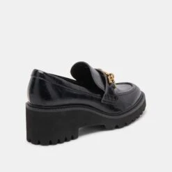 Dolce Vita HARLEN LOAFER MIDNIGHT CRINKLE PATENT -Dolce Vita DOLCEVITA FLATS HARLEN MIDNIGHTCRINKLEPATENT 03
