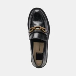 Dolce Vita HARLEN LOAFER MIDNIGHT CRINKLE PATENT -Dolce Vita DOLCEVITA FLATS HARLEN MIDNIGHTCRINKLEPATENT 06
