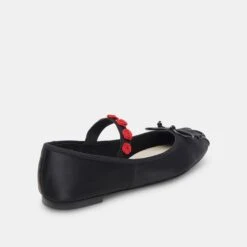 Dolce Vita LILLY BALLET FLATS BLACK MULTI SATIN -Dolce Vita DOLCEVITA FLATS LILLY BLACKMULTISATIN 03