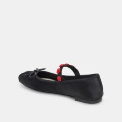 Dolce Vita LILLY BALLET FLATS BLACK MULTI SATIN -Dolce Vita DOLCEVITA FLATS LILLY BLACKMULTISATIN 08