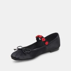 Dolce Vita LILLY BALLET FLATS BLACK MULTI SATIN -Dolce Vita DOLCEVITA FLATS LILLY BLACKMULTISATIN 09