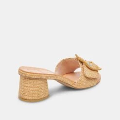Dolce Vita LUCEY HEELS WARM NATURAL RAFFIA 13 Dolce Vita LUCEY HEELS WARM NATURAL RAFFIA -Dolce Vita DOLCEVITA FLATS LUCEY WARMNATURALRAFFIA 03