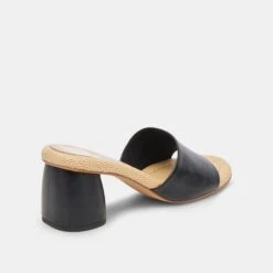 Dolce Vita MINNY HEELS BLACK LEATHER 15 Dolce Vita MINNY HEELS BLACK LEATHER -Dolce Vita DOLCEVITA FLATS MINNY BLACKLEATHER 03