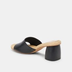 Dolce Vita MINNY HEELS BLACK LEATHER 17 Dolce Vita MINNY HEELS BLACK LEATHER -Dolce Vita DOLCEVITA FLATS MINNY BLACKLEATHER 09