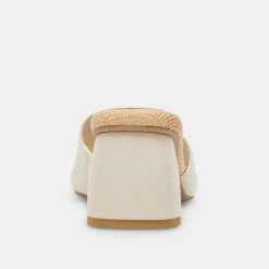 Dolce Vita MINNY HEELS IVORY LEATHER -Dolce Vita DOLCEVITA FLATS MINNY IVORYLEATHER 05